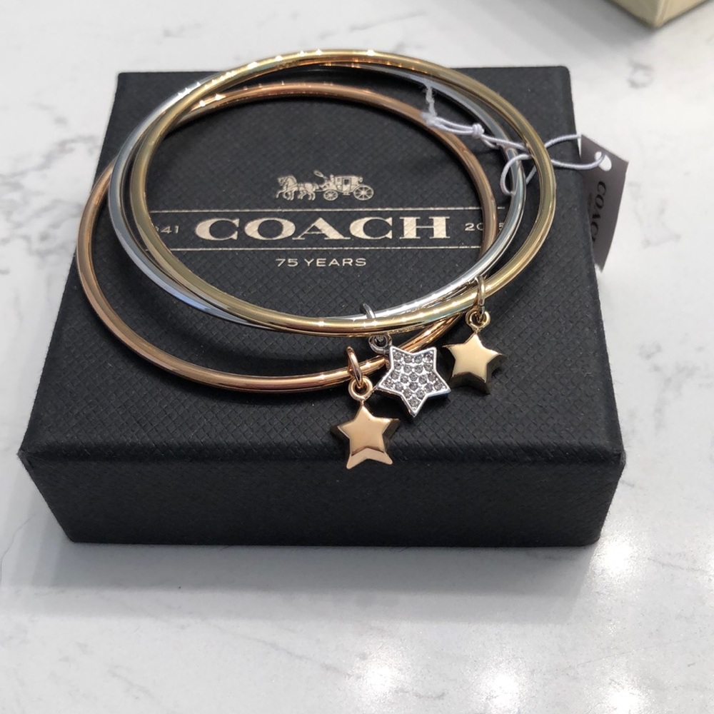 Coach bangle set